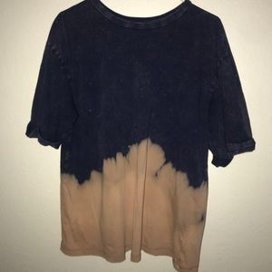 Bleach Dip Dye Tee